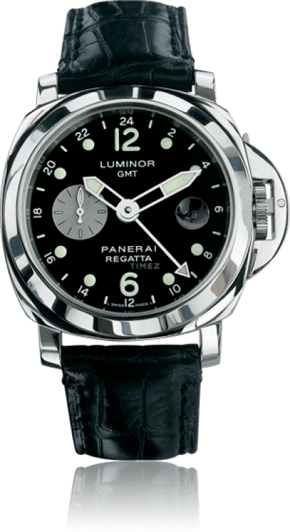 Panerai,Luminor 44mm,44mm,Stainless Steel,Black,Automatic,Date,42hours,PAM00156