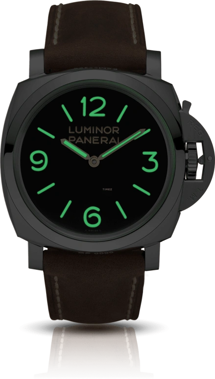 Panerai,Luminor 1950 47mm,47mm,Stainless Steel,Black,Handwound,Day,72hours,PAM00372
