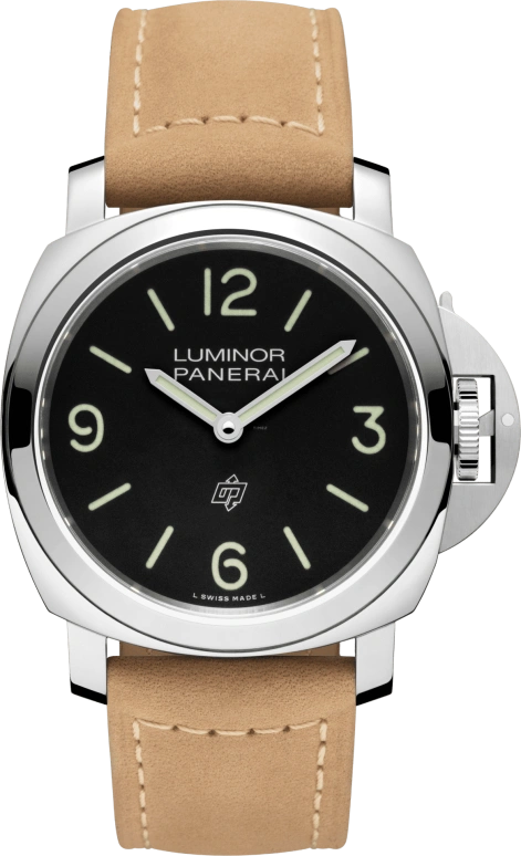 Panerai,Luminor 44mm,44mm,Stainless Steel,Black,Handwound,72hours,In-house Caliber,PAM01086