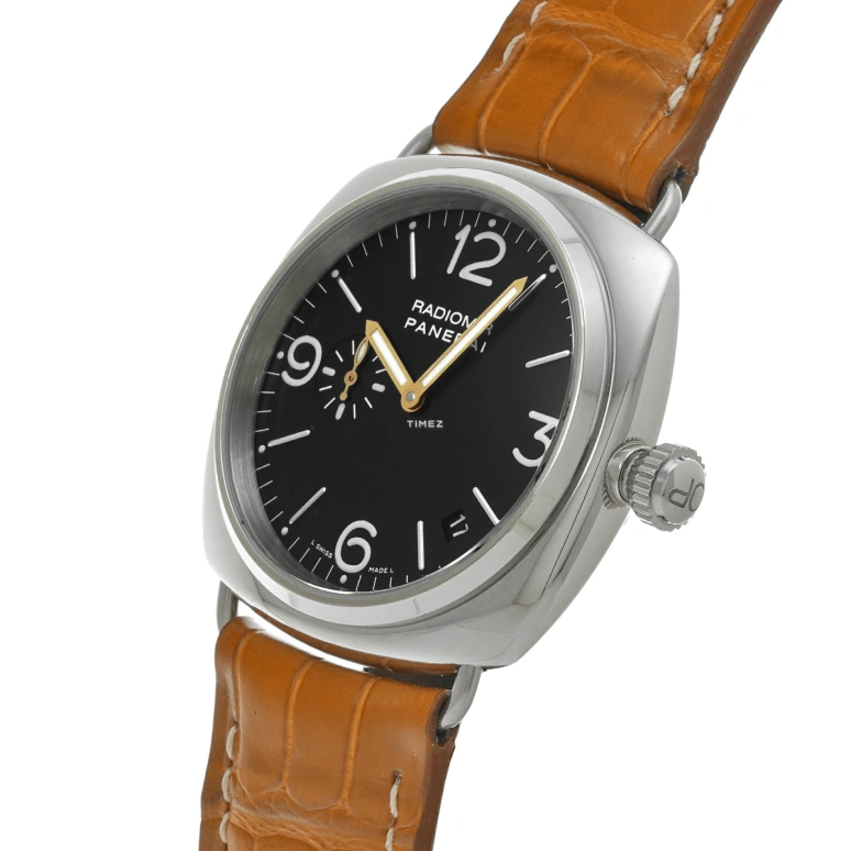 Panerai,Radiomir 40mm,40mm,White Gold,Black,Automatic,Day,55hours,PAM00062