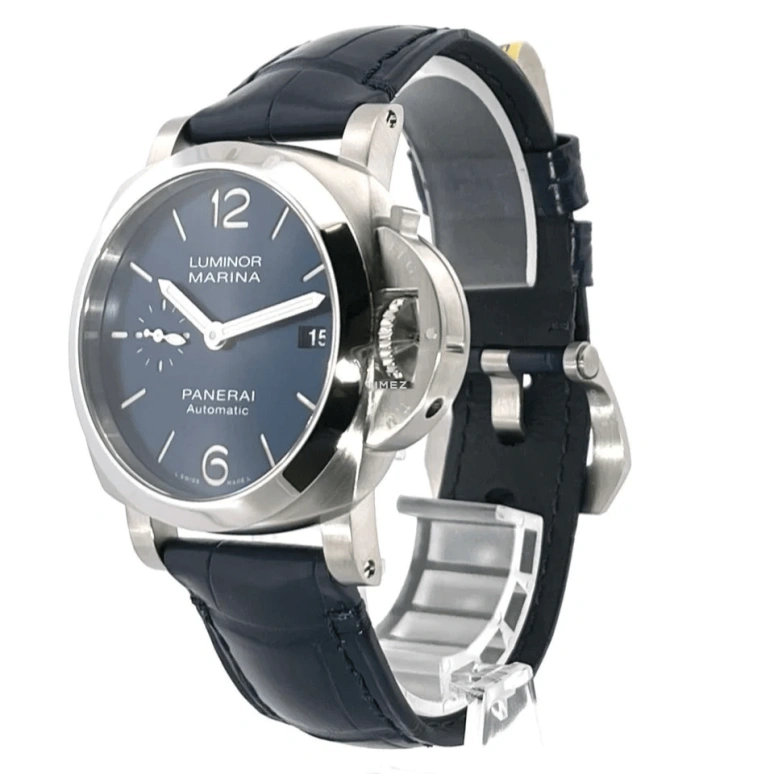 Panerai,Luminor 40mm,40mm,Stainless Steel,Stainless Steel,Black,Automatic,Day,72hours,PAM01370