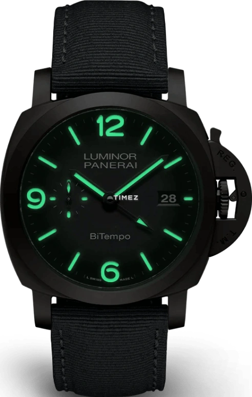Panerai,Luminor 44mm,44mm,Titanium,Grey,Automatic,Day,72hours,PAM01467