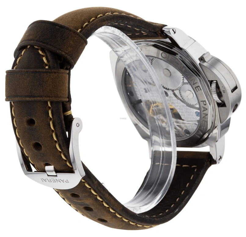 Panerai,Luminor 44mm,44mm,Stainless Steel,Black,Handwound,56hours,In-house Caliber,PAM00115