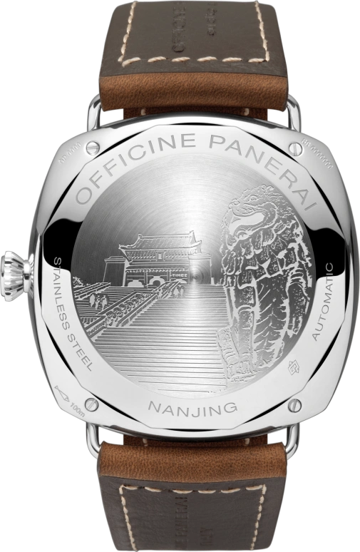 Panerai,Radiomir 47mm,47mm,Stainless Steel,Black,Automatic,Day,Power Reserve Indicator,Dule Time,Day / Night Indication,240hours,In-house Caliber,PAM00595