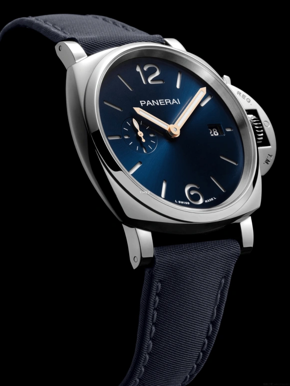 Panerai,Luminor 42mm,42mm,Stainless Steel,Blue,Automatic,Day,72hours,PAM01429