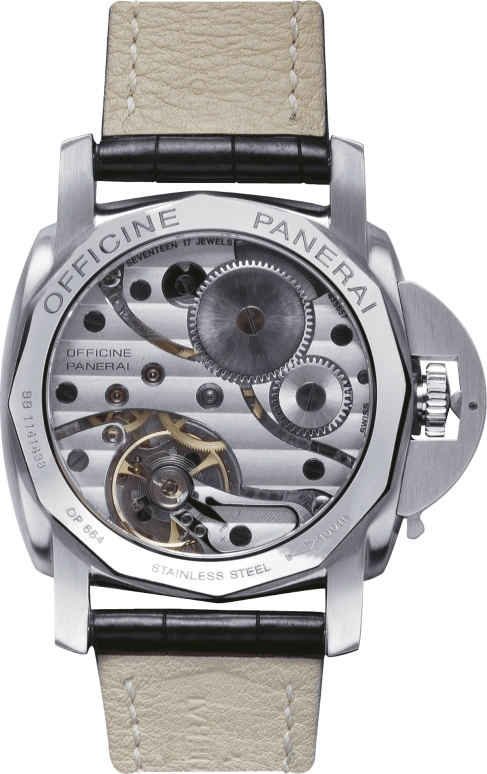 Panerai,Luminor 1950 47mm,47mm,Stainless Steel,Black,Handwound,56hours,In-house Caliber,PAM00217