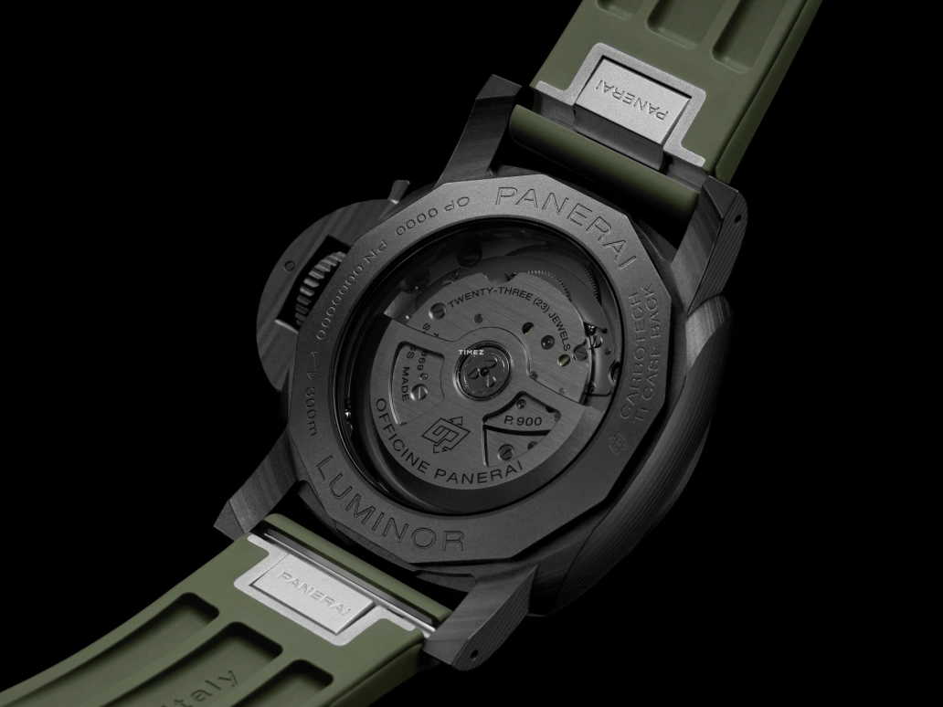 Panerai,Luminor 40mm,40mm,Carbotech,Green,Automatic,Day,72hours,PAM01526