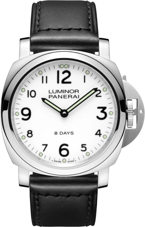 Panerai,Luminor 44mm,44mm,Stainless Steel,White,Handwound,192hours,In-house Caliber,PAM00561