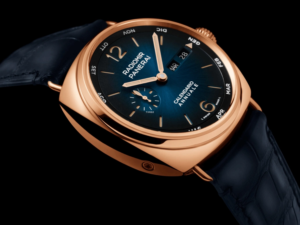 Panerai,Radiomir 45mm,45mm,Goldtech,Blue,Automatic,Month,Date,Day,PAM01363
