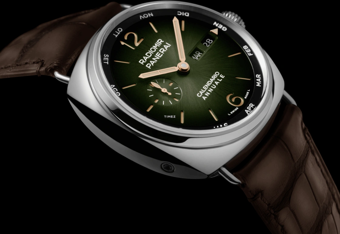 Panerai,Radiomir 45mm,45mm,Green,Automatic,Month,Date,Day,PAM01364