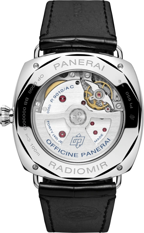 Panerai,Radiomir 45mm,45mm,Platinum,Burgundy,Luminous,Automatic,Month,Date,Day,PAM01432
