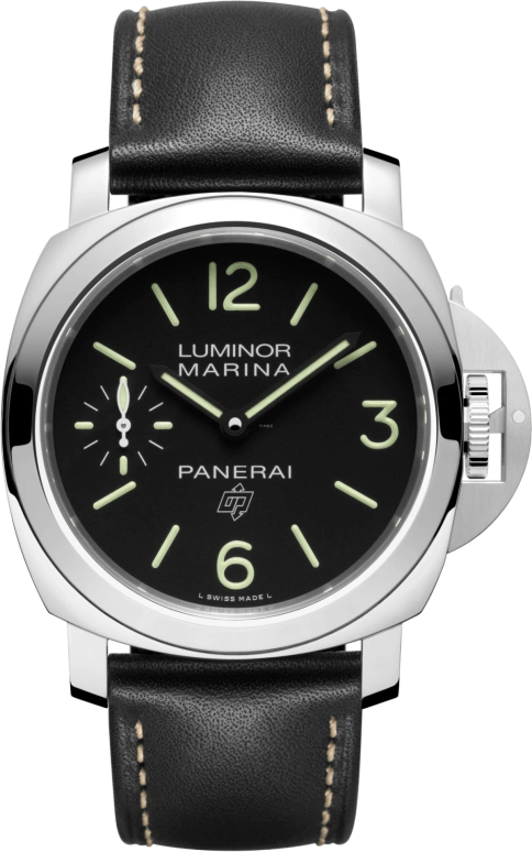Panerai,Luminor 44mm,44mm,Stainless Steel,Black,Handwound,72hours,In-house Caliber,PAM00776