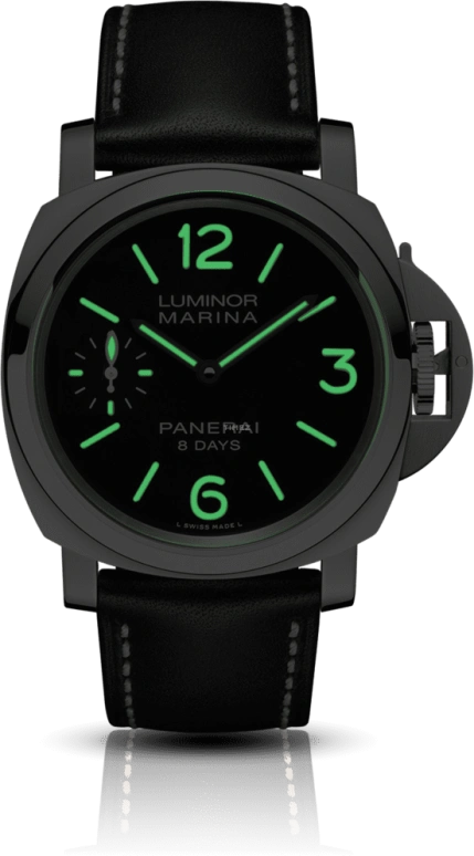 Panerai,Luminor 44mm,44mm,Stainless Steel,Black,Handwound,192hours,In-house Caliber,PAM00510