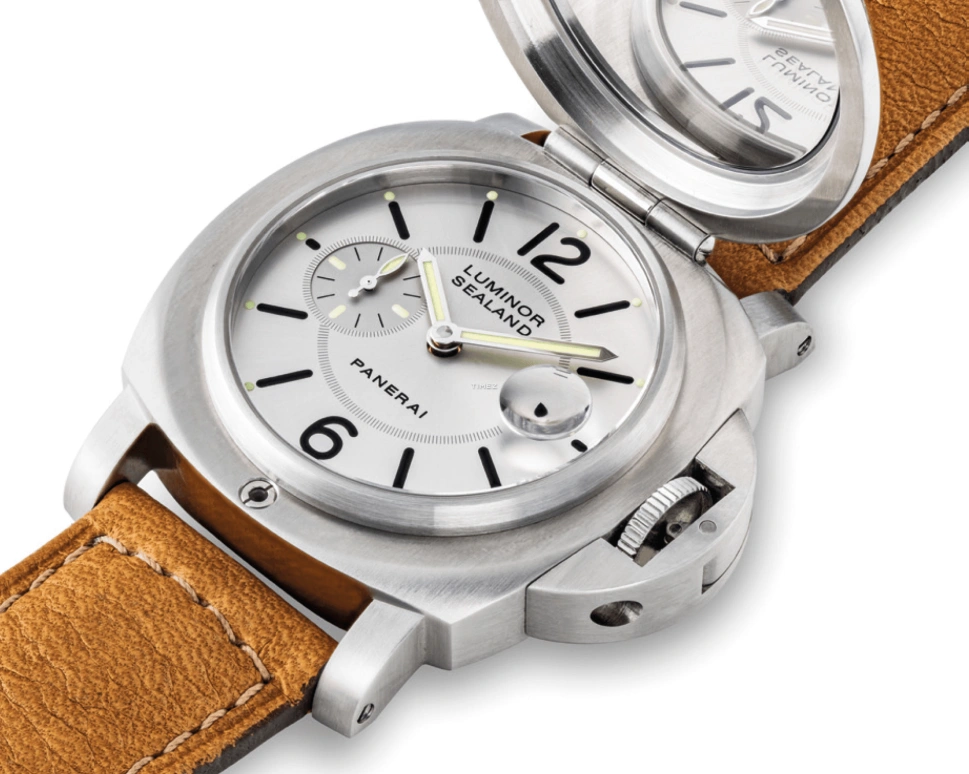 Panerai,Luminor 44mm,44mm,Stainless Steel,Grey,Automatic,Day,42hours,PAM00840