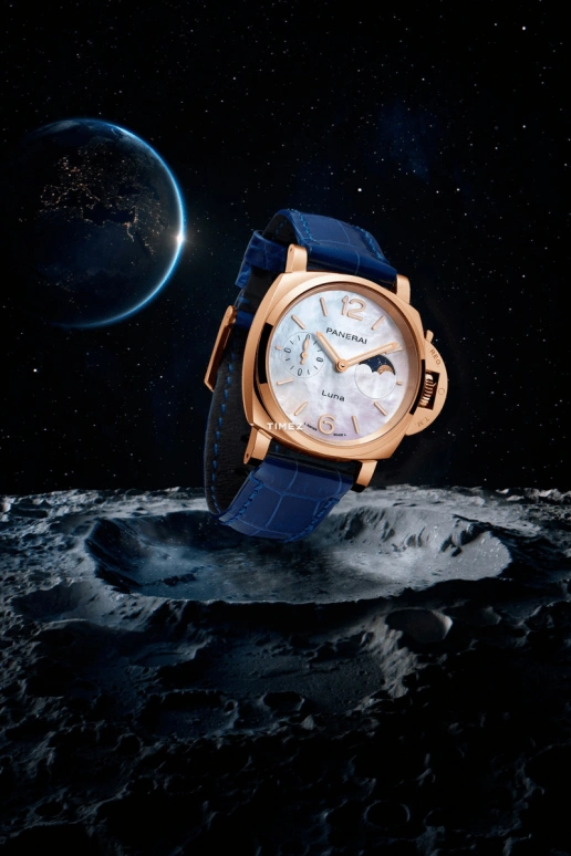 Panerai,Luminor Due 38mm,38mm,Red Gold,White,Automatic,Moonphase,72hours,PAM01181