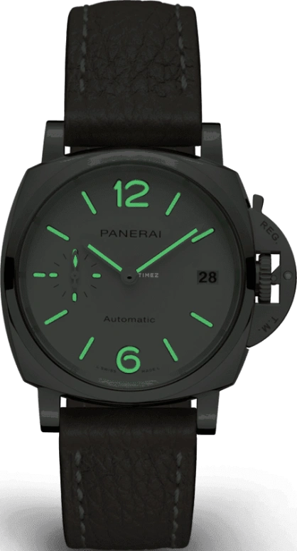 Panerai,Luminor Due 38mm,38mm,Stainless Steel,White,Automatic,Date,72hours,PAM01043