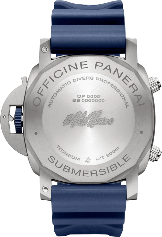 Panerai,Submersible 47mm,47mm,Titanium,Ceramic,Blue,Automatic,Chronograph,Date,Flyback,Column Wheel,72hours,In-house Caliber,PAM01291