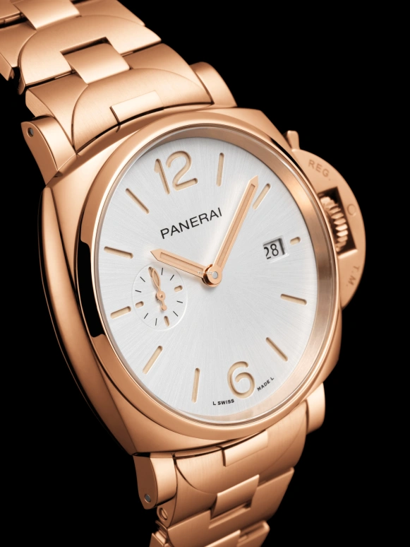 Panerai,Luminor Due 42mm,42mm,Goldtech,White,Automatic,Day,72hours,PAM01494
