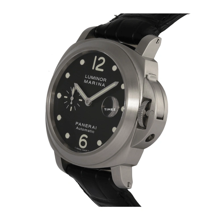 Panerai,Luminor 44mm,44mm,Stainless Steel,Black,Automatic,Day,42hours,PAM00260