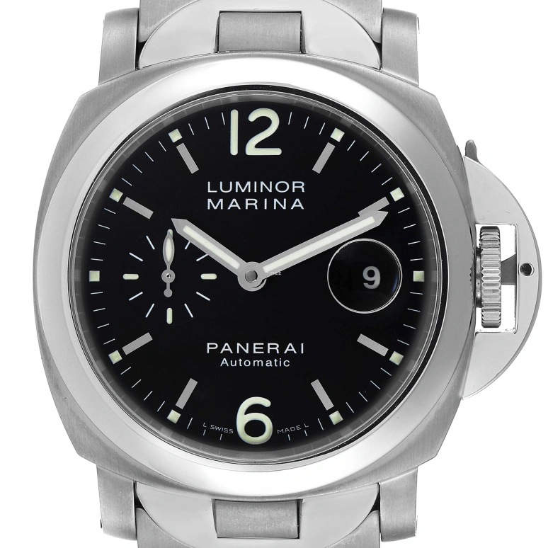 Panerai,Luminor 44mm,44mm,Titanium,Black,Automatic,Day,42hours,PAM00165