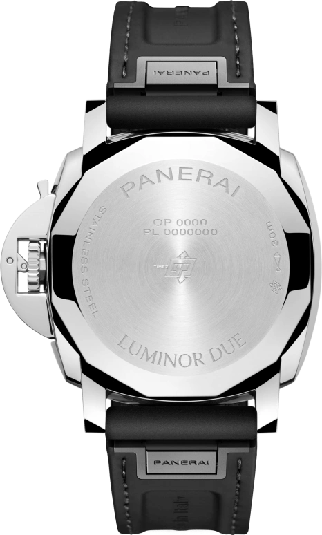 Panerai,Luminor Due 42mm,42mm,Stainless Steel,White,Automatic,Day,72hours,PAM01673