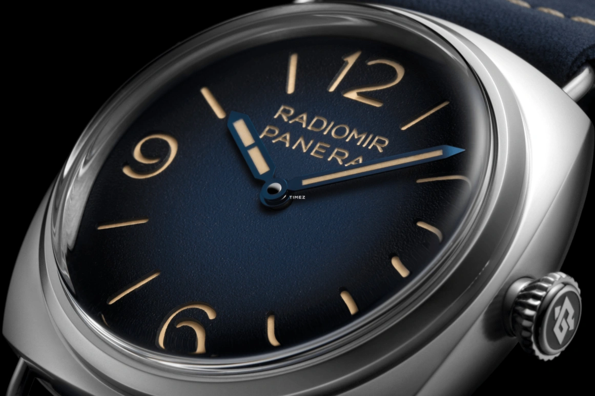 Panerai,Radiomir 47mm,47mm,Stainless Steel,Blue,Handwound,72hours,In-house Caliber,PAM01335