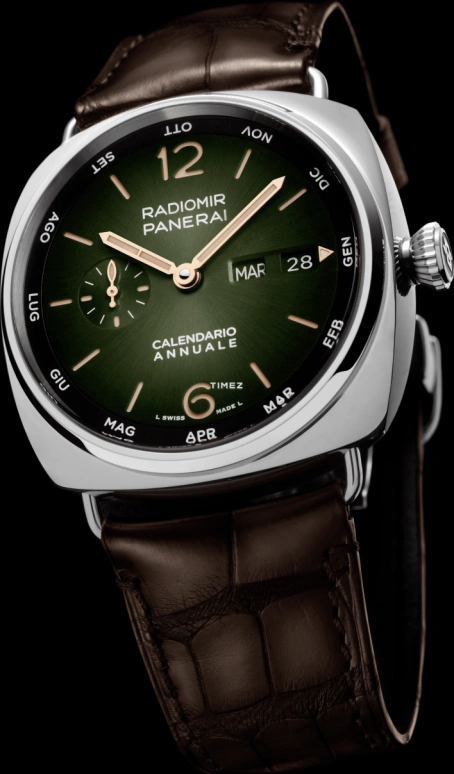 Panerai,Radiomir 45mm,45mm,Green,Automatic,Month,Date,Day,PAM01364