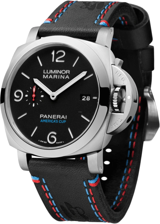 Panerai,Luminor 1950 44mm,44mm,Stainless Steel,Black,Automatic,Date,72hours,PAM00727