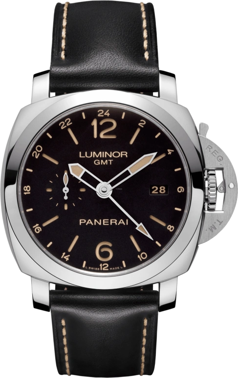 Panerai,Luminor 1950 44mm,44mm,Stainless Steel,Black,Automatic,Day,Power Reserve Indicator,PAM00531
