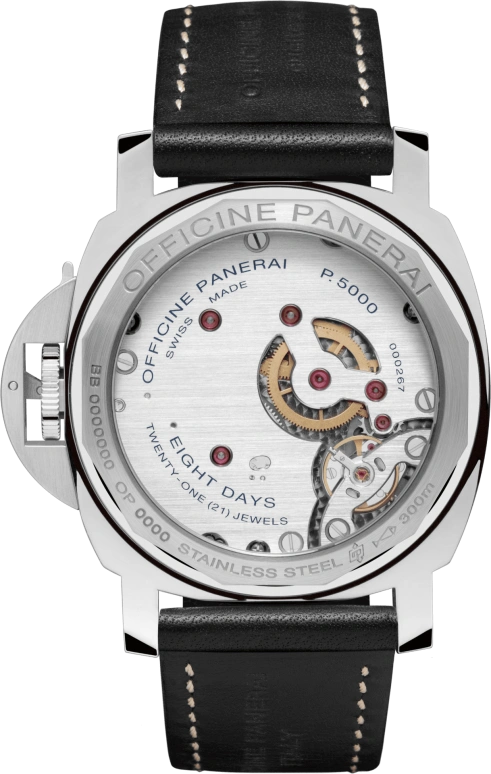 Panerai,Luminor 44mm,44mm,Stainless Steel,Black,Handwound,192hours,In-house Caliber,PAM00510
