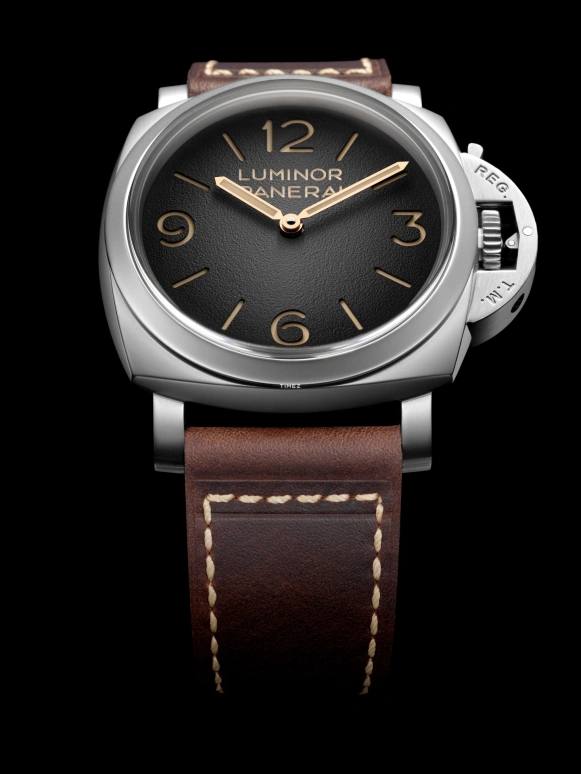 Panerai,Luminor 47mm,47mm,Stainless Steel,Black,Handwound,72hours,In-house Caliber,PAM01628