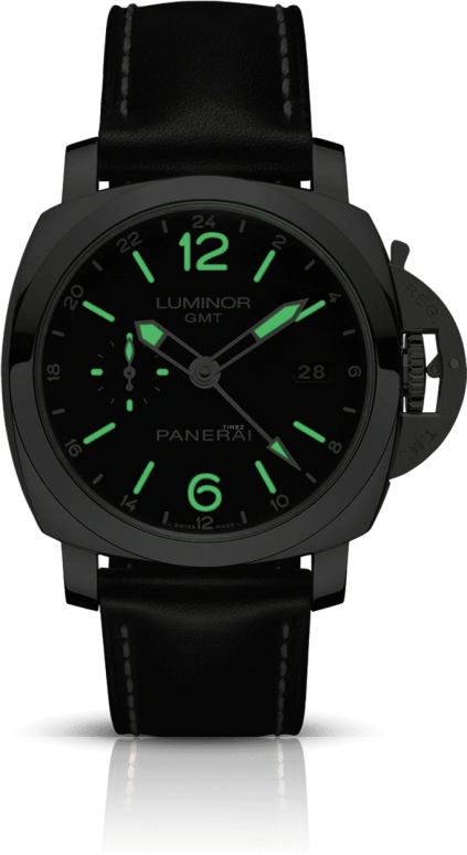 Panerai,Luminor 1950 44mm,44mm,Stainless Steel,Black,Automatic,Day,Power Reserve Indicator,PAM00531