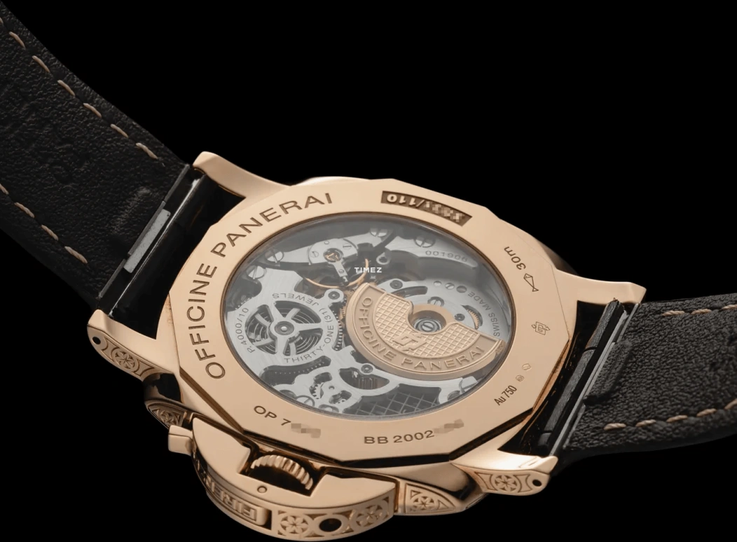 Panerai,Luminor 45mm,45mm,Pink Gold,Blue,Automatic,72hours,In-house Caliber,PAM01204