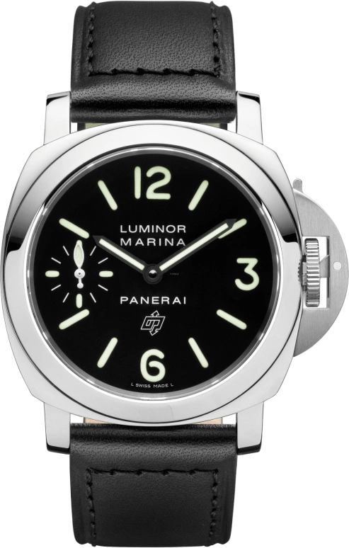 Panerai,Luminor 44mm,44mm,Stainless Steel,Black,Handwound,56hours,In-house Caliber,PAM00318