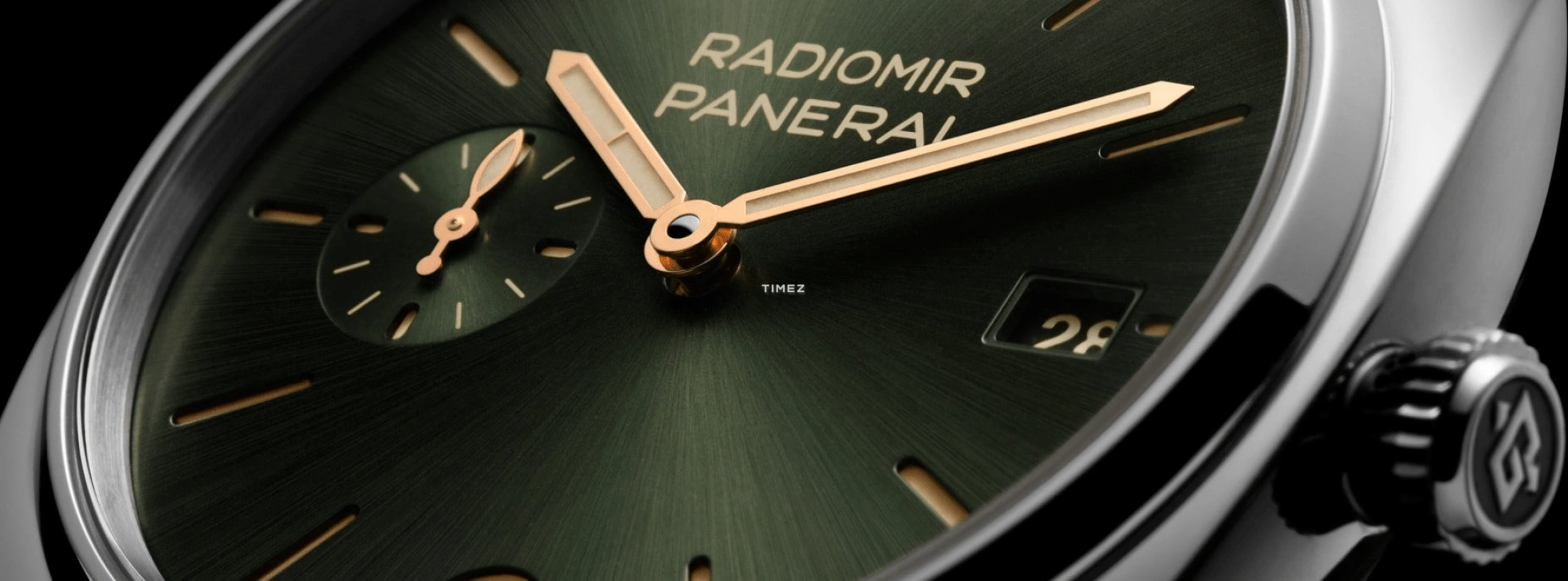 Panerai,Radiomir 40mm,40mm,Stainless Steel,Green,Automatic,Day,72hours,PAM01386