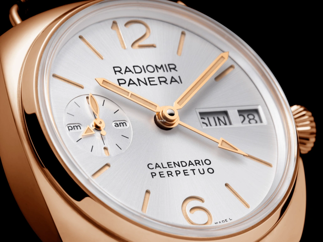 Panerai,Radiomir 45mm,45mm,Goldtech,White,Automatic,Perpetual Calendar,Leap Year,Month,Date,72hours,In-house Caliber,PAM01453