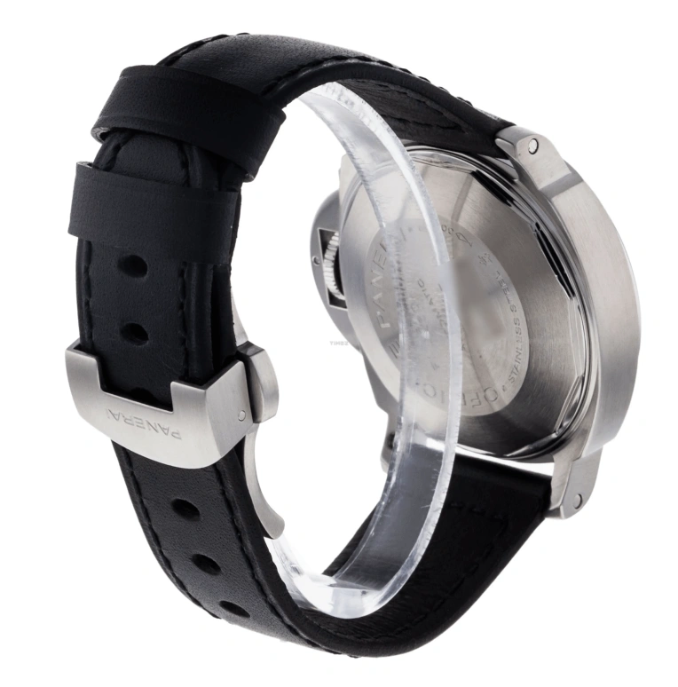 Panerai,Luminor 40mm,40mm,Stainless Steel,Black,Automatic,Day,Power Reserve Indicator,PAM00241
