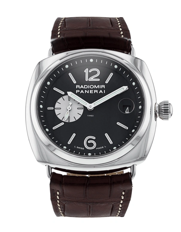 Panerai,Radiomir 42mm,42mm,Stainless Steel,Black,Automatic,55hours,In-house Caliber,PAM00141