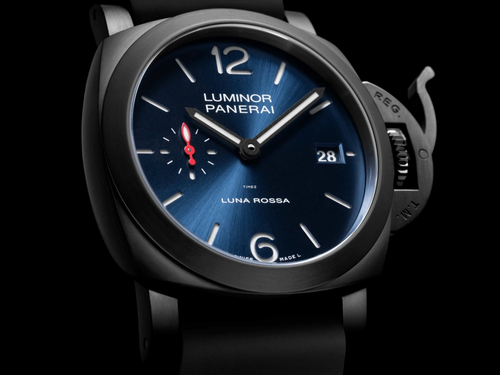 Panerai,Luminor 40mm,40mm,Stainless Steel,Blue,Automatic,Day,72hours,PAM01408