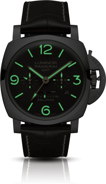 Panerai,Luminor 1950 47mm,47mm,Titanium,Brown,Handwound,Month,Date,Power Reserve Indicator,Equation of Time,192hours,In-house Caliber,PAM00656