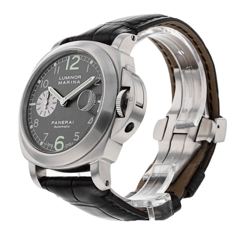 Panerai,Luminor 44mm,44mm,Stainless Steel,Blue,Automatic,Day,42hours,PAM00086