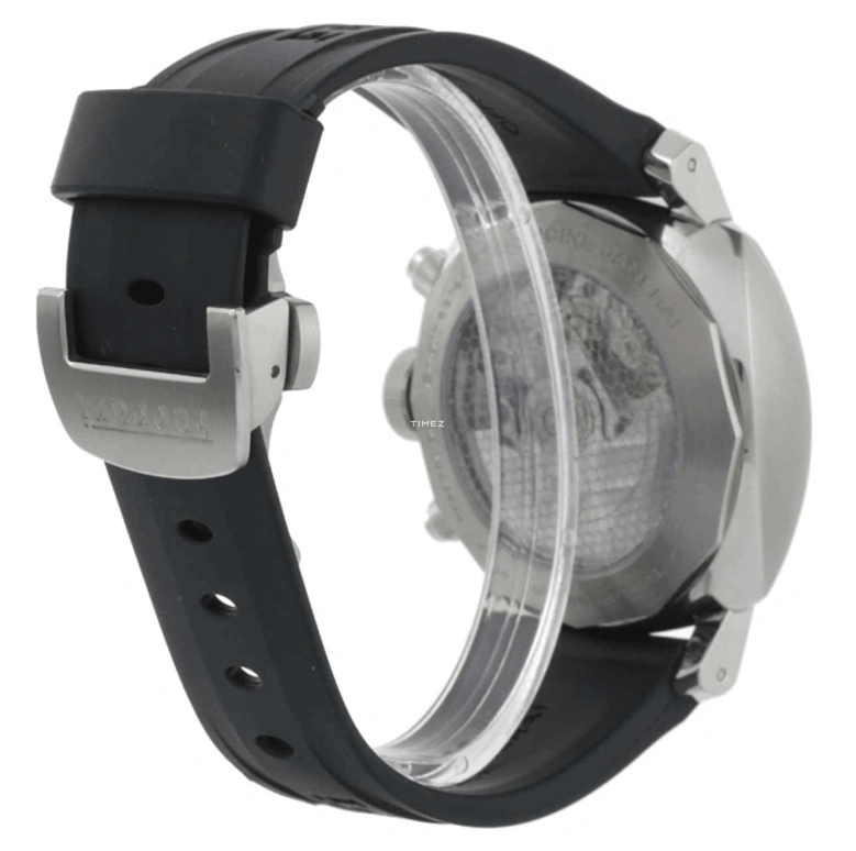 Panerai,Ferrari 45mm,45mm,Stainless Steel,Black,Automatic,Chronograph,42hours,FER00025