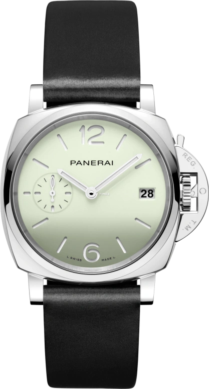 Panerai,Luminor Due 38mm,38mm,Stainless Steel,Green,Automatic,Day,72hours,PAM01311