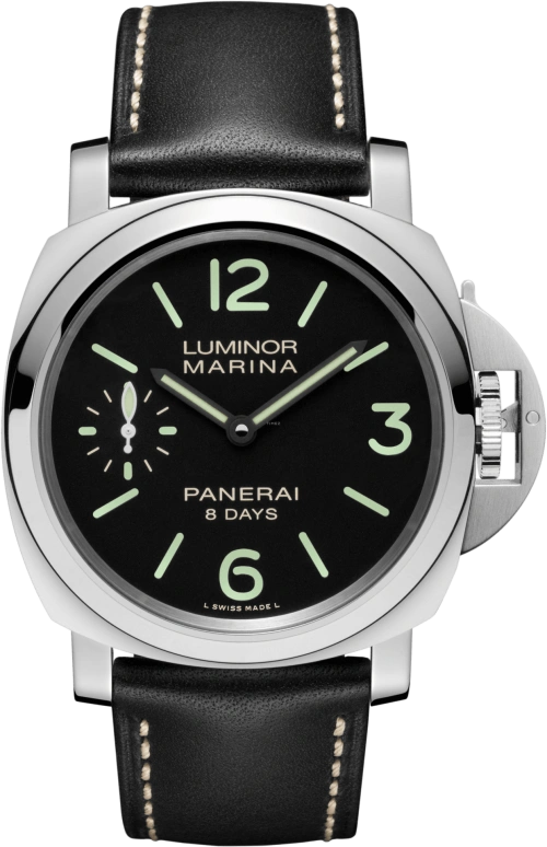 Panerai,Luminor 44mm,44mm,Stainless Steel,Black,Handwound,192hours,In-house Caliber,PAM00510