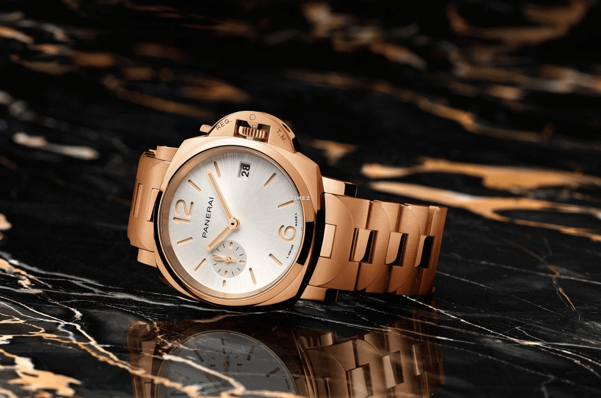 Panerai,Luminor Due 38mm,38mm,Goldtech,White,Automatic,Day,72hours,PAM01326