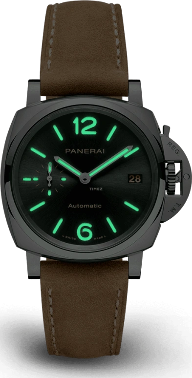 Panerai,Luminor Due 38mm,38mm,Stainless Steel,Grey,Automatic,Date,72hours,PAM00755