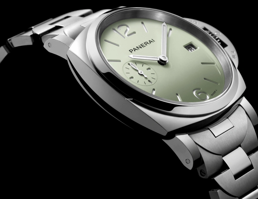 Panerai,Luminor Due 38mm,38mm,Stainless Steel,Green,Automatic,Day,72hours,PAM01311