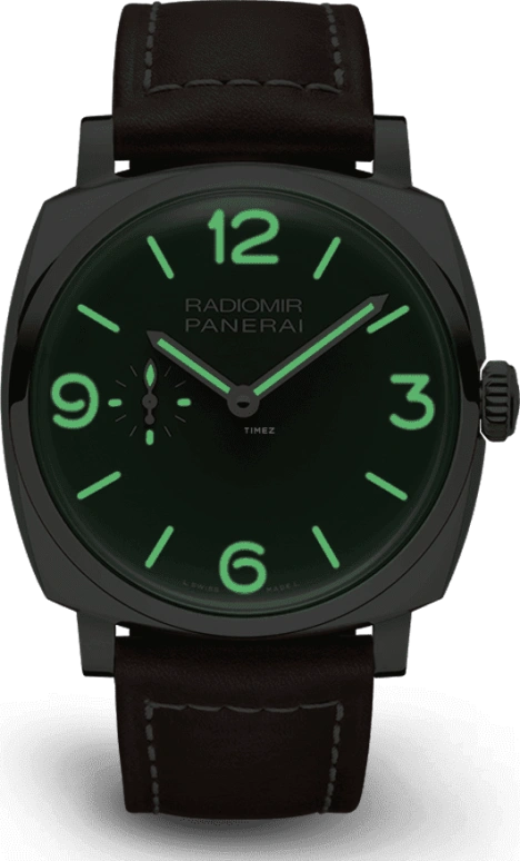 Panerai,Radiomir 1940 45mm,45mm,Stainless Steel,Green,Automatic,Day,Power Reserve Indicator,PAM00995