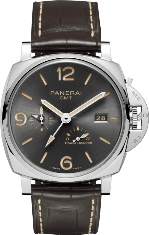 Panerai,Luminor Due 45mm,45mm,Stainless Steel,Grey,Automatic,Date,Power Reserve Indicator,PAM00944