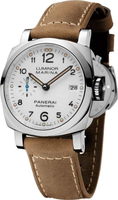 Panerai,Luminor 1950 42mm,42mm,Stainless Steel,White,Automatic,Date,72hours,PAM01523